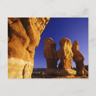 Devils Garden im Großen Treppenhaus Escalante Postkarte