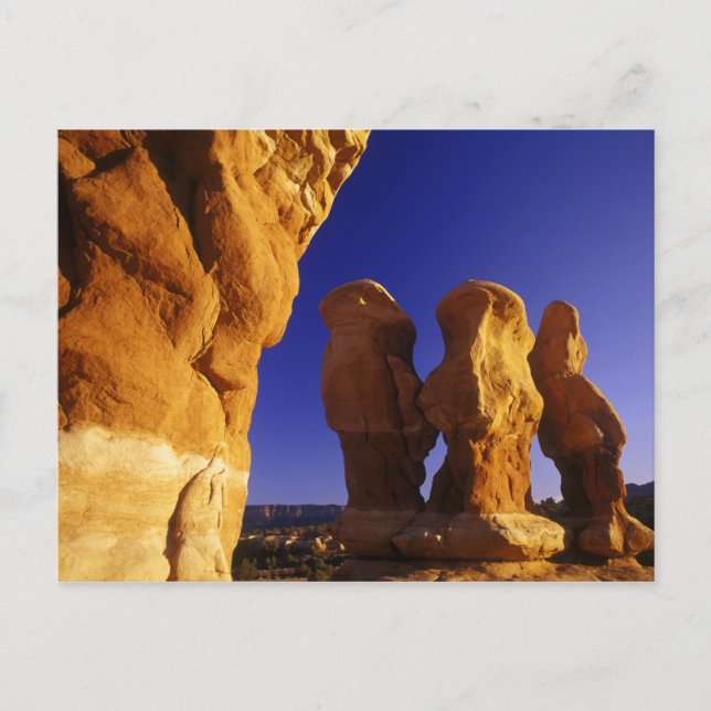 Devils Garden im Großen Treppenhaus Escalante Postkarte (Vorderseite)