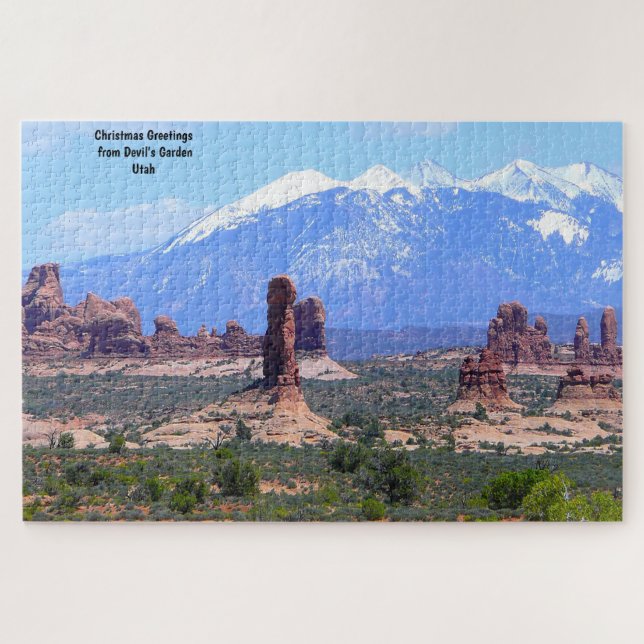 Devil's Garden Utah. Jigsaw Puzzle (Horizontal)
