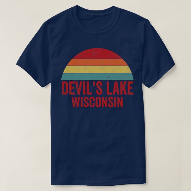 Devils Lake Wisconsin T-Shirt (Design vorne)