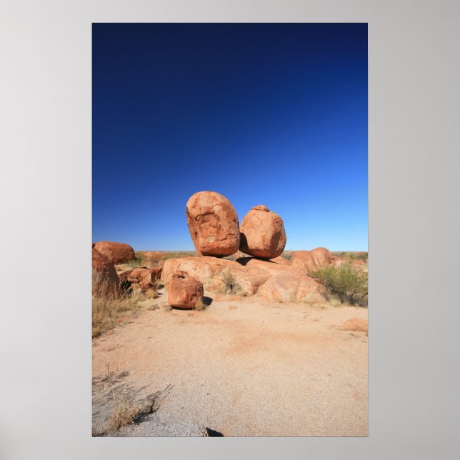 Devils Marbles, Australia Poster (Vorne)