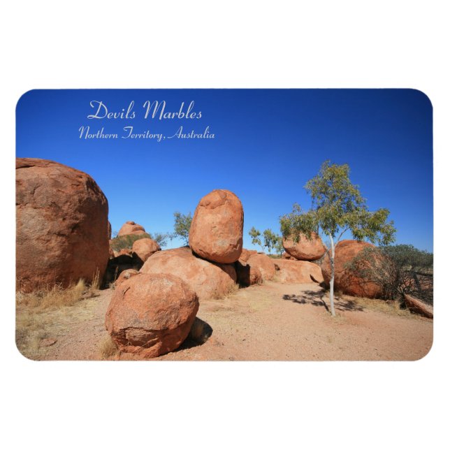Devils Marbles, Territoire du Nord - Magnet (Horizontal)