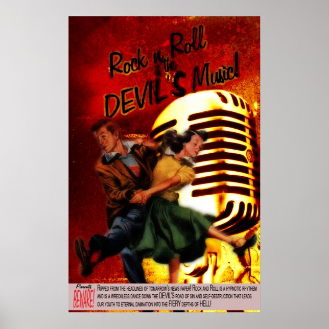 Devils Music Poster (Vorne)