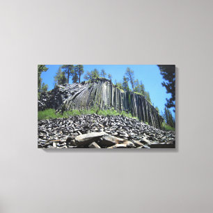 Devils Postpile - Sierra Leinwanddruck
