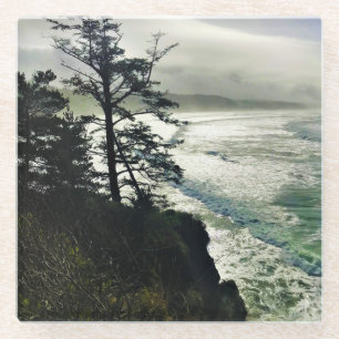 Devil's Punchbowl Staat Park, Newport, Oregon Glasuntersetzer