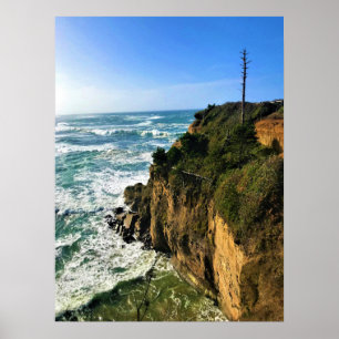 Devil's Punchbowl Staat Park, Newport, Oregon Poster