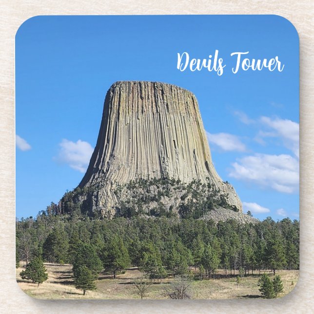 Devils Tower Getränkeuntersetzer (Vorderseite)