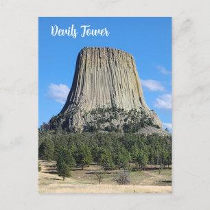 Devils Tower Magnet Postkarte