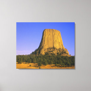 Devils Tower National Monument in Wyoming Leinwanddruck