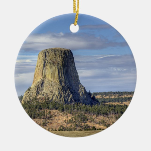 Devils Tower National Monument Keramikornament (Vorne)