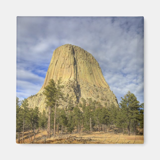 Devils Tower National Monument Magnet (Vorne)