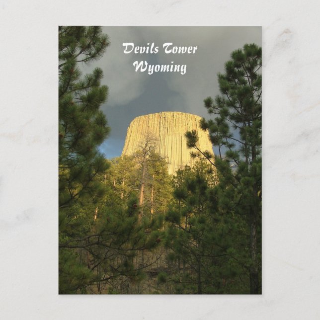 Devils Tower Postkarte (Vorderseite)