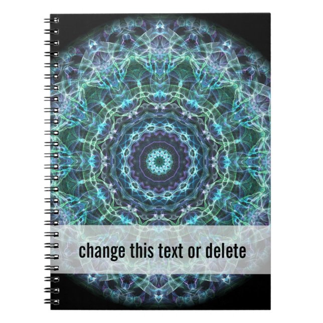 devine Mandala Notizblock (Vorderseite)