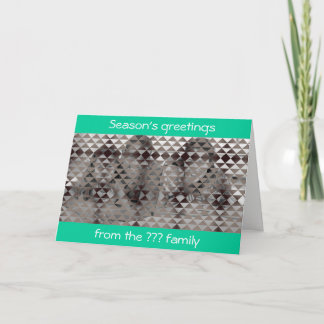 Devinez qui carte de Noël