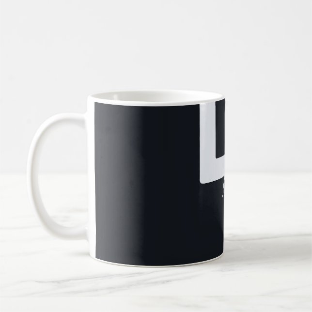 Devious Developments DD Monogramm-Tasse Kaffeetasse (Links)