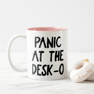 Devis De Bureau Drôle Mug De Café À Deux Tons