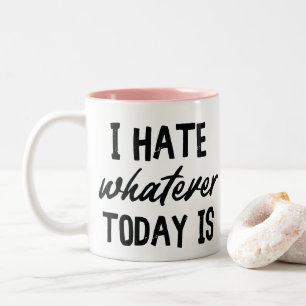 Devis De Bureau Drôle Mug De Café À Deux Tons