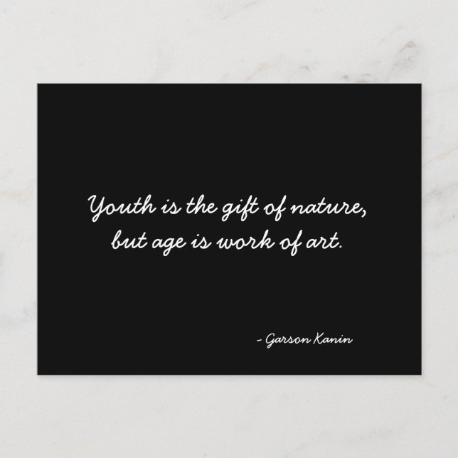 Devis de carte postale inspirante (Devant)