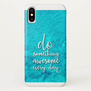 Devis sur l'eau Imprimer iPhone X Coque