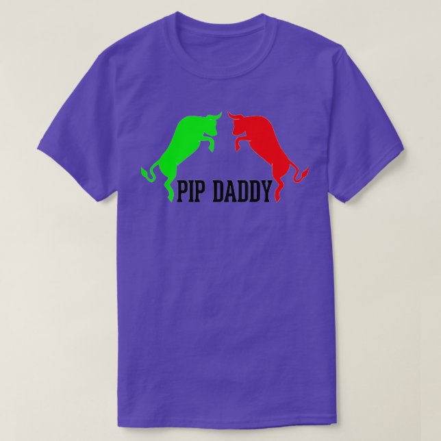 Devisenhandel Wallstreet Pip Krypto T-Shirt (Design vorne)