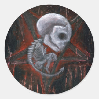 Devlyn Sydus Runder Aufkleber