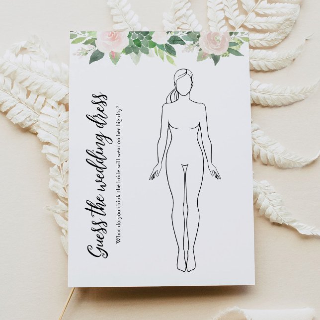 DEVON Devine La Fête des mariées de robe Carte de  (Créateur téléchargé)