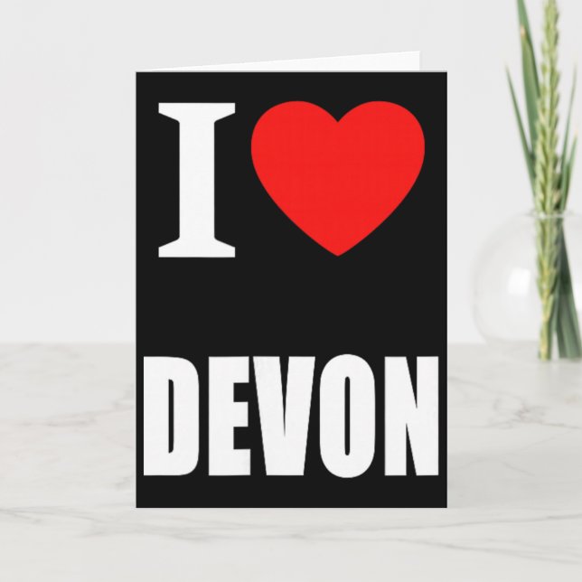 Devon Ferien Surfen Meer Sand Landschaft  Karte (Vorderseite)