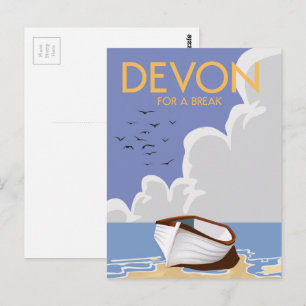 Devon für eine Pause Postkarte