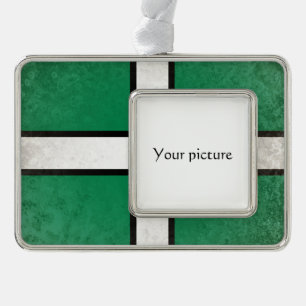 Devon Rahmen-Ornament Silber