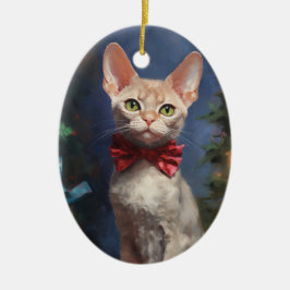 Devon Rex Keramik Ornament