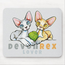 Devon Rex Lover Mousepad