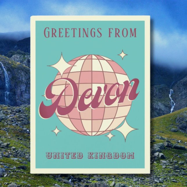 Devon United Kingdom Postkarte (Von Creator hochgeladen)