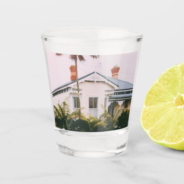 Devonport, Auckland, Neuseeland Schnapsglas (Vorderseite)