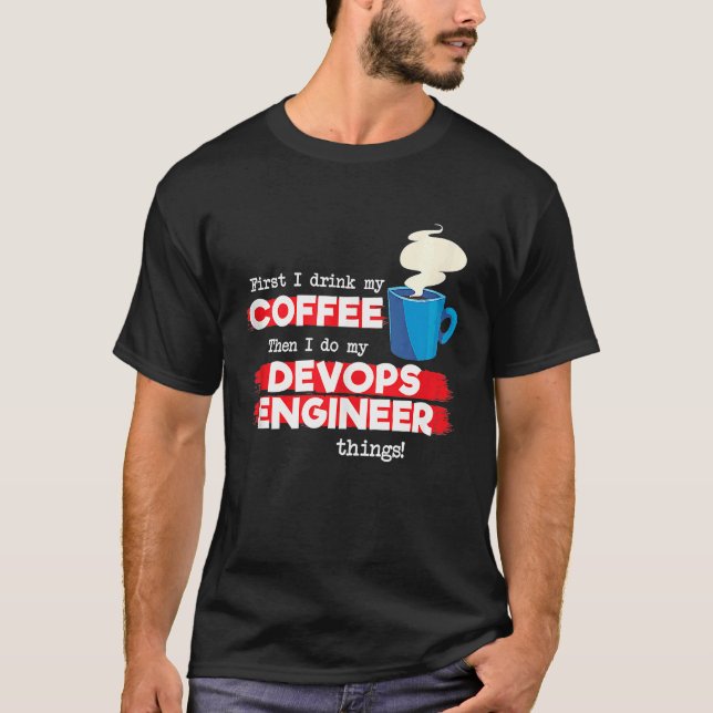 DevOps Engineer and Coffee   Appreciation Tank Top (Vorderseite)
