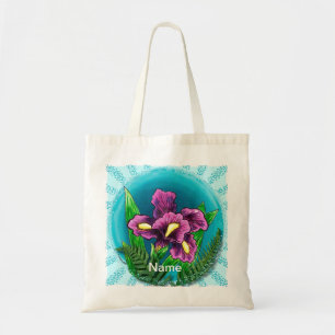 Dewdrop Iris Tragetasche