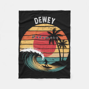 Dewey Beach Delaware Beach Surfen Fleecedecke