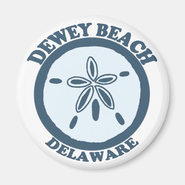 Dewey Beach. Magnet (Vorne)