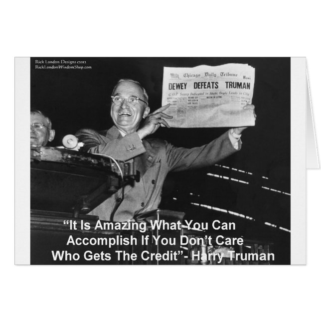 Dewey Beats Truman Funny Cadeaux Boutons Tee - shi (Devant horizontal)