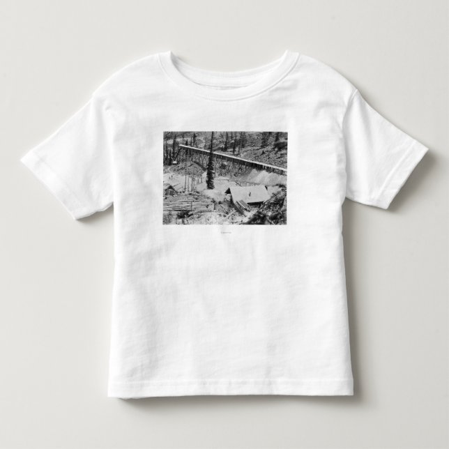 Dewey-Goldmine auf Donner-Berg, Idaho Kleinkind T-shirt (Vorderseite)
