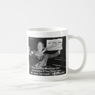 Dewey schlägt Truman Lustige Geschenke T-Shirts Kn Kaffeetasse