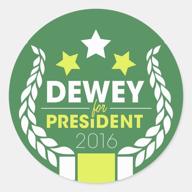 Dewey Stickers (Vorderseite)