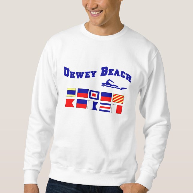 Dewey-Strand Sweatshirt (Vorderseite)