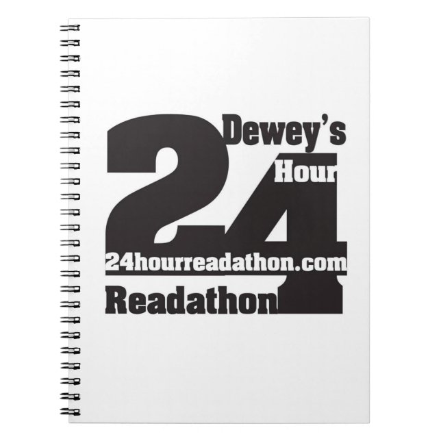 Deweys Readathon Notizbuch Notizblock (Vorderseite)