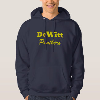 DeWitt High School Bedruckter Kapuzenpullover Hoodie