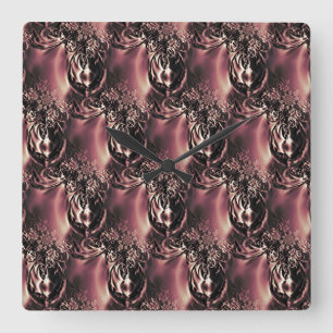 Dex Quadratische Wanduhr