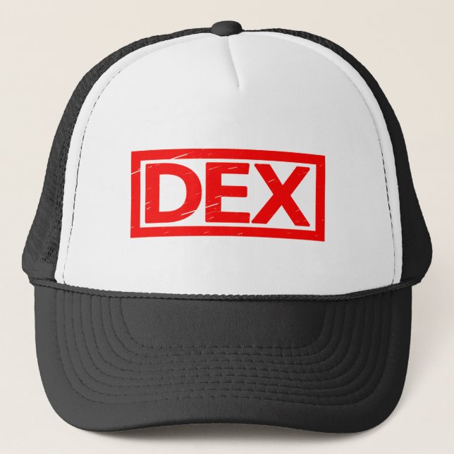 Dex Stamp Truckerkappe (Vorderseite)