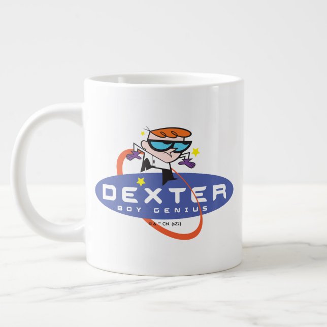 Dexter "Boy Genius" Jumbo-Tasse (Links)