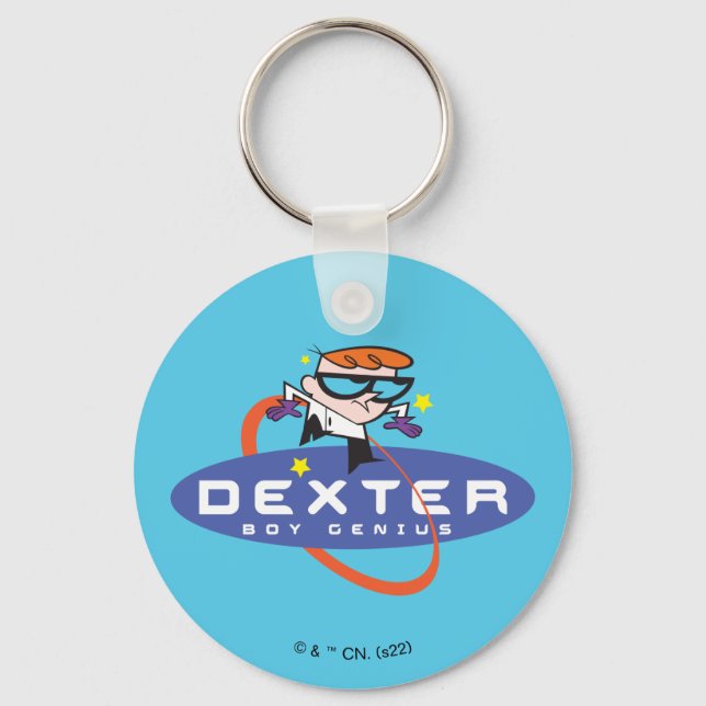 Dexter "Boy Genius" Schlüsselanhänger (Vorderseite)