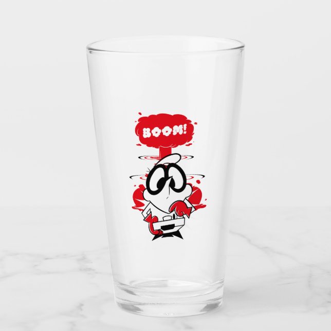 Dexter Detonation-Grafik Glas (Vorderseite)
