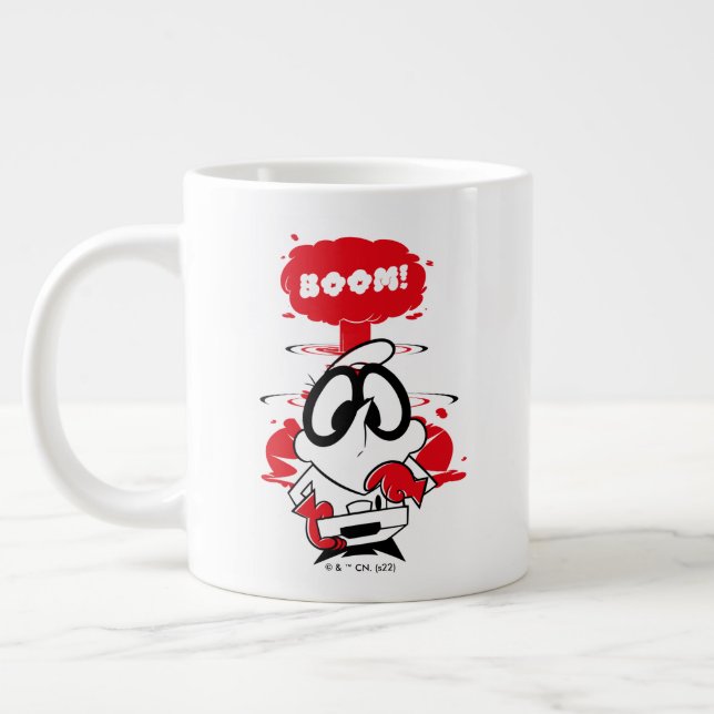Dexter Detonation-Grafik Jumbo-Tasse (Links)